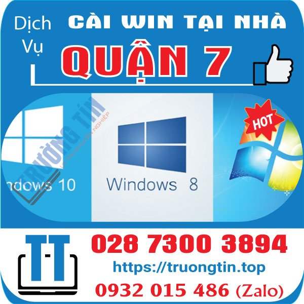 Cài Win Quận 7 –  Dịch Vụ Tận Nơi Tại Nhà Q7