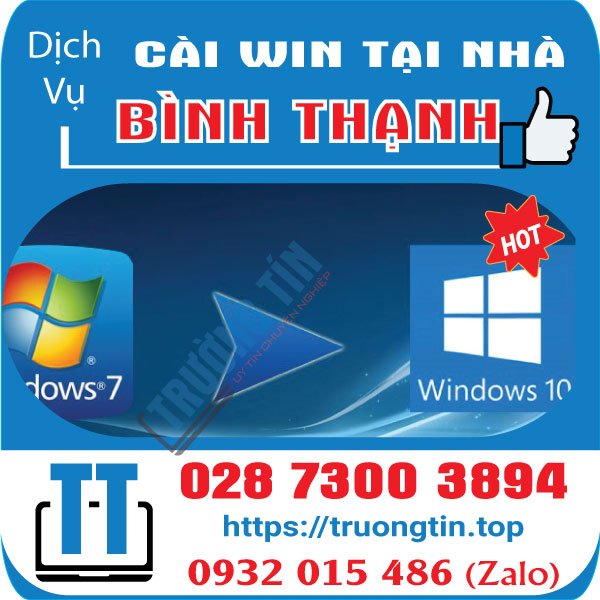 Cài Win Quận Bình Thạnh –  Cài Pc Laptop Tại Nhà