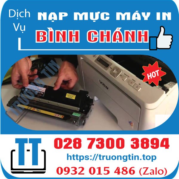 Nạp Mực Máy In Huyện Bình Chánh – Trường Tín™