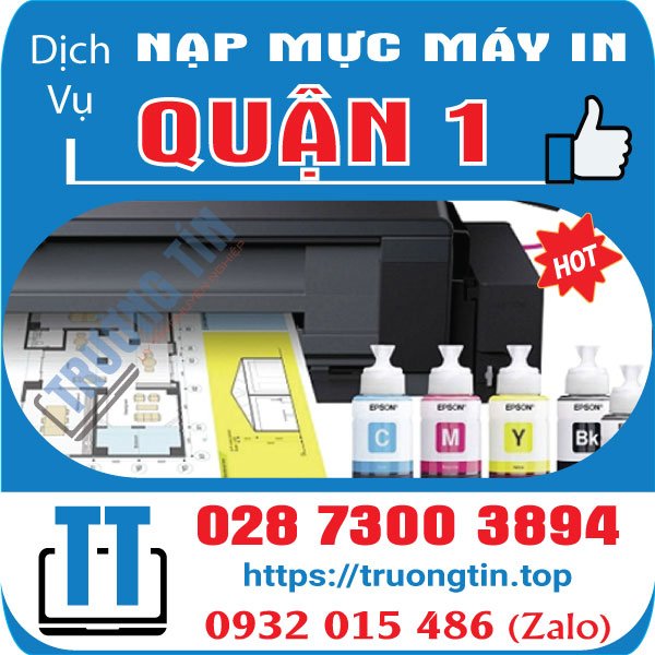 Nạp Mực Máy In Quận 1