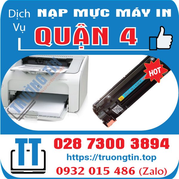 Nạp Mực Máy In Quận 4 – Trường Tín