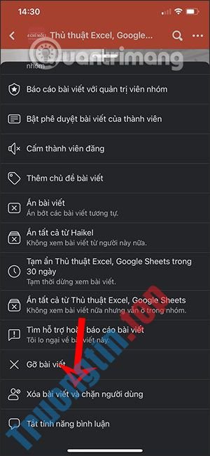 Cách&nbsp;xóa&nbsp;bài&nbsp;quảng&nbsp;cáo,&nbsp;chia&nbsp;sẻ&nbsp;trong&nbsp;nhóm&nbsp;Facebook