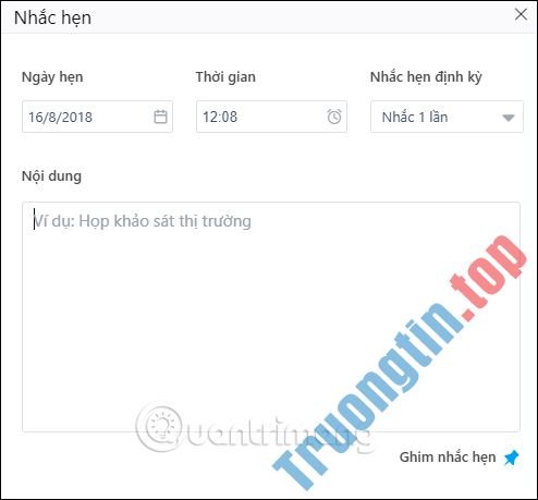 Cách&nbsp;tạo&nbsp;nhắc&nbsp;hẹn,&nbsp;kỷ&nbsp;niệm&nbsp;nhóm&nbsp;trên&nbsp;Zalo