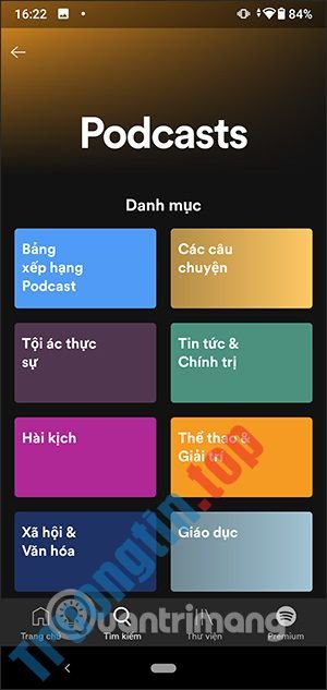 Cách&nbsp;nghe&nbsp;Podcasts&nbsp;trên&nbsp;Spotify
