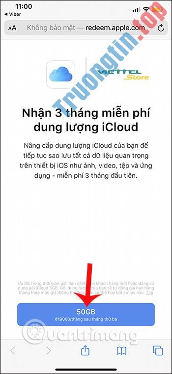 Cách&nbsp;nhận&nbsp;3&nbsp;tháng&nbsp;miễn&nbsp;phí&nbsp;iCloud&nbsp;50GB&nbsp;từ&nbsp;FPT
