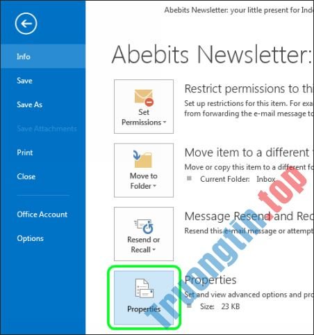 Thủ&nbsp;thuật&nbsp;kiểm&nbsp;tra&nbsp;Header&nbsp;của&nbsp;Email