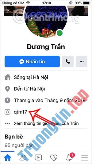 Cách thêm Instagram vào tiểu sử Facebook