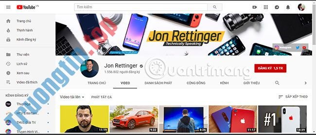 Top&nbsp;10&nbsp;kênh&nbsp;công&nbsp;nghệ&nbsp;hay&nbsp;nhất&nbsp;trên&nbsp;YouTube