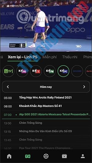 Cách&nbsp;xem&nbsp;K+&nbsp;miễn&nbsp;phí&nbsp;trên&nbsp;TV360