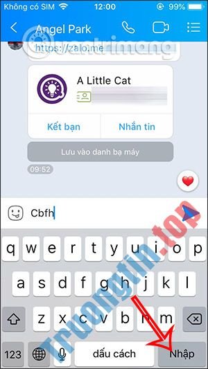 Xuống&nbsp;dòng&nbsp;trong&nbsp;Zalo&nbsp;như&nbsp;thế&nbsp;nào?