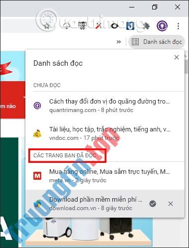 Cách&nbsp;tạo&nbsp;danh&nbsp;sách&nbsp;đọc&nbsp;trên&nbsp;Google&nbsp;Chrome