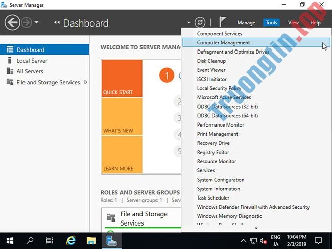 Cách&nbsp;thiết&nbsp;lập&nbsp;ban&nbsp;đầu&nbsp;Windows&nbsp;Server&nbsp;2019