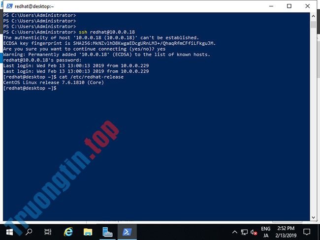 Cấu&nbsp;hình&nbsp;SSH&nbsp;Server&nbsp;và&nbsp;SSH&nbsp;Client&nbsp;trên&nbsp;Windows&nbsp;Server&nbsp;2019
