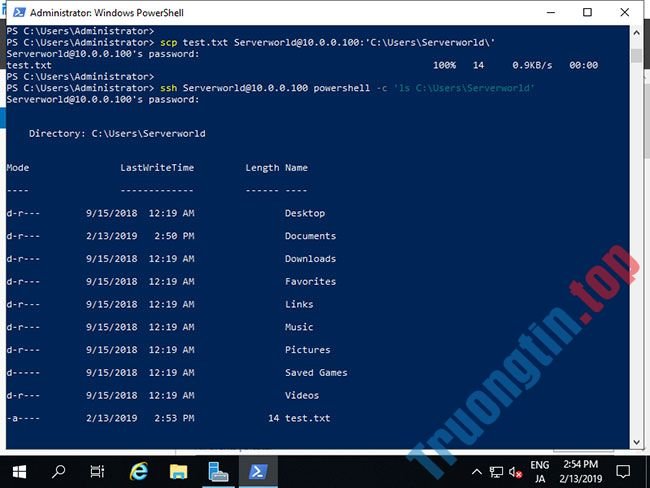 Cấu&nbsp;hình&nbsp;SSH&nbsp;Server&nbsp;và&nbsp;SSH&nbsp;Client&nbsp;trên&nbsp;Windows&nbsp;Server&nbsp;2019