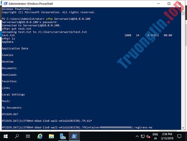 Cấu hình SSH Server và SSH Client trên Windows Server 2019