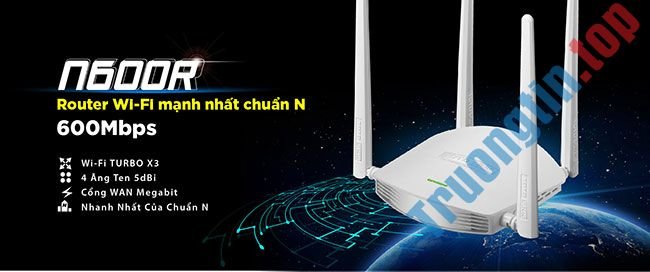 Đánh giá Totolink N600R: Sự lựa chọn thông minh cho WiFi gia đình