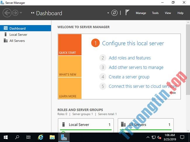 Cách cài đặt DNS Server trên Windows Server 2019 1 Cách cài đặt DNS Server trên Windows Server 2019