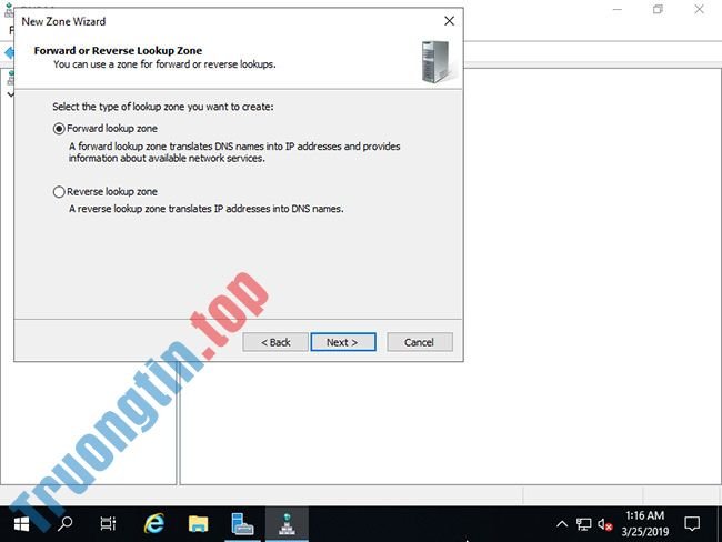 Cách cài đặt DNS Server trên Windows Server 2019 15 Cách cài đặt DNS Server trên Windows Server 2019