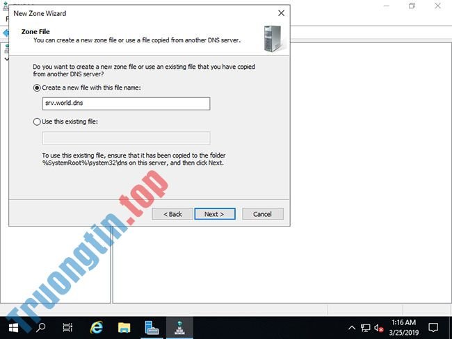 Cách cài đặt DNS Server trên Windows Server 2019 17 Cách cài đặt DNS Server trên Windows Server 2019