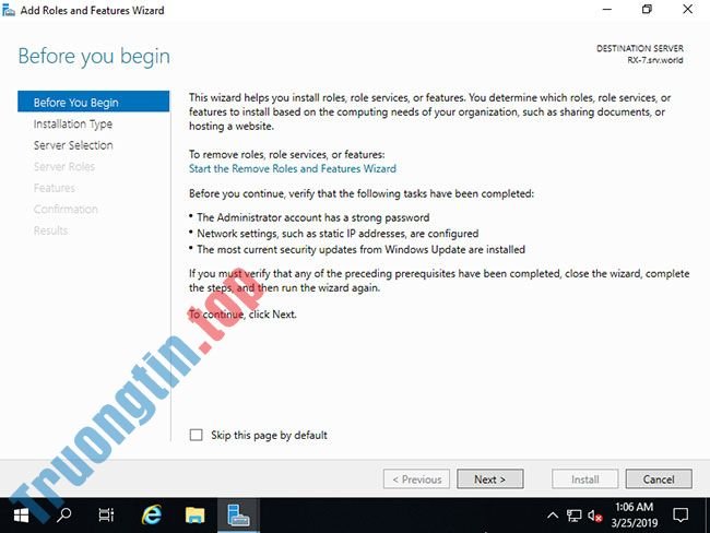 Cách cài đặt DNS Server trên Windows Server 2019 2 Cách cài đặt DNS Server trên Windows Server 2019