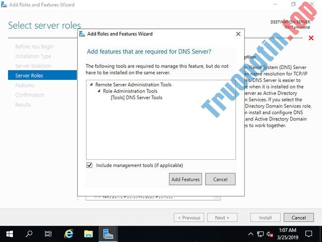 Cách cài đặt DNS Server trên Windows Server 2019 6 Cách cài đặt DNS Server trên Windows Server 2019