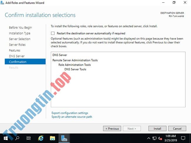 Cách cài đặt DNS Server trên Windows Server 2019 9 Cách cài đặt DNS Server trên Windows Server 2019