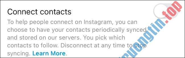 Cách&nbsp;xóa&nbsp;danh&nbsp;bạ&nbsp;điện&nbsp;thoại&nbsp;khỏi&nbsp;Instagram