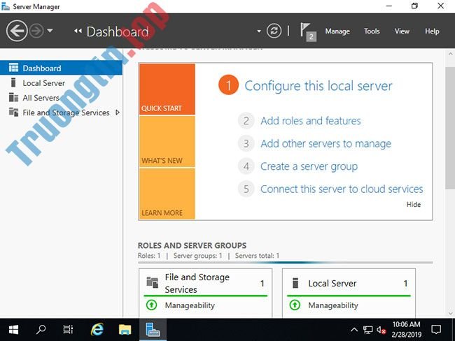 Cách cài đặt Active Directory trên Windows Server 2019 1 Cách cài đặt Active Directory trên Windows Server 2019