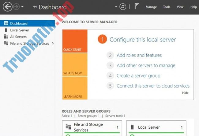 Cách cài đặt iSCSI Target trên Windows Server 2019 1 Cách cài đặt iSCSI Target trên Windows Server 2019