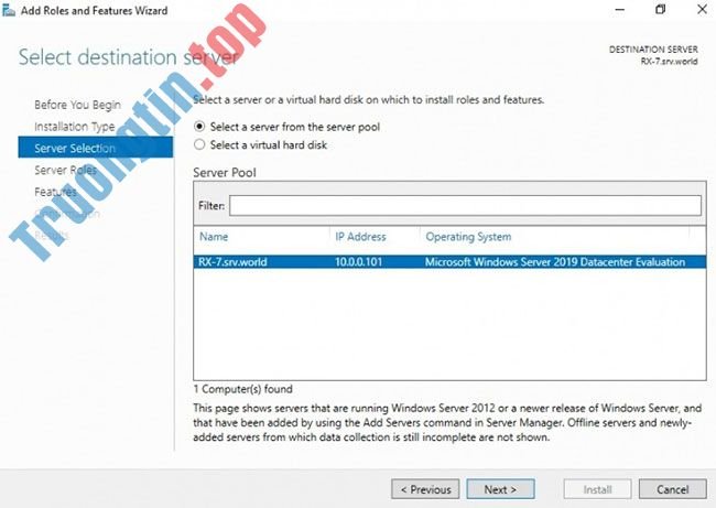 Cách cài đặt iSCSI Target trên Windows Server 2019 4 Cách cài đặt iSCSI Target trên Windows Server 2019