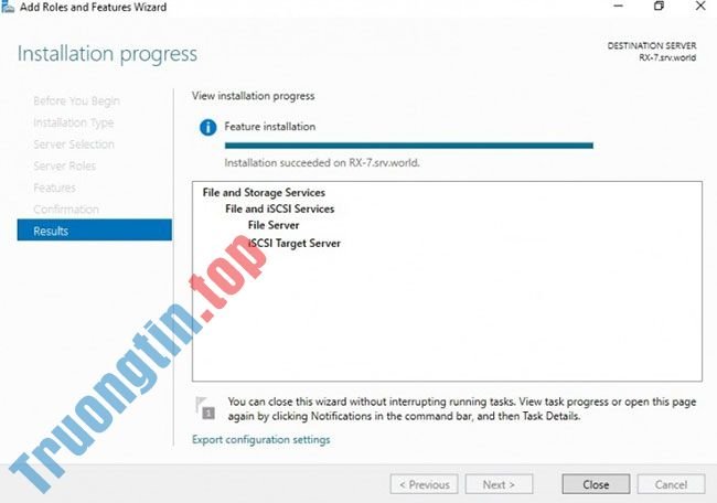 Cách cài đặt iSCSI Target trên Windows Server 2019