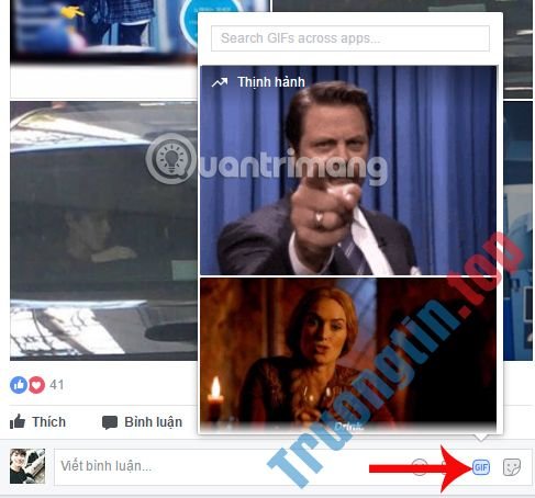 Cách&nbsp;bình&nbsp;luận&nbsp;bằng&nbsp;ảnh&nbsp;động&nbsp;Gif&nbsp;trên&nbsp;Facebook