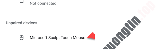 Cách kết nối Chromebook với chuột Bluetooth