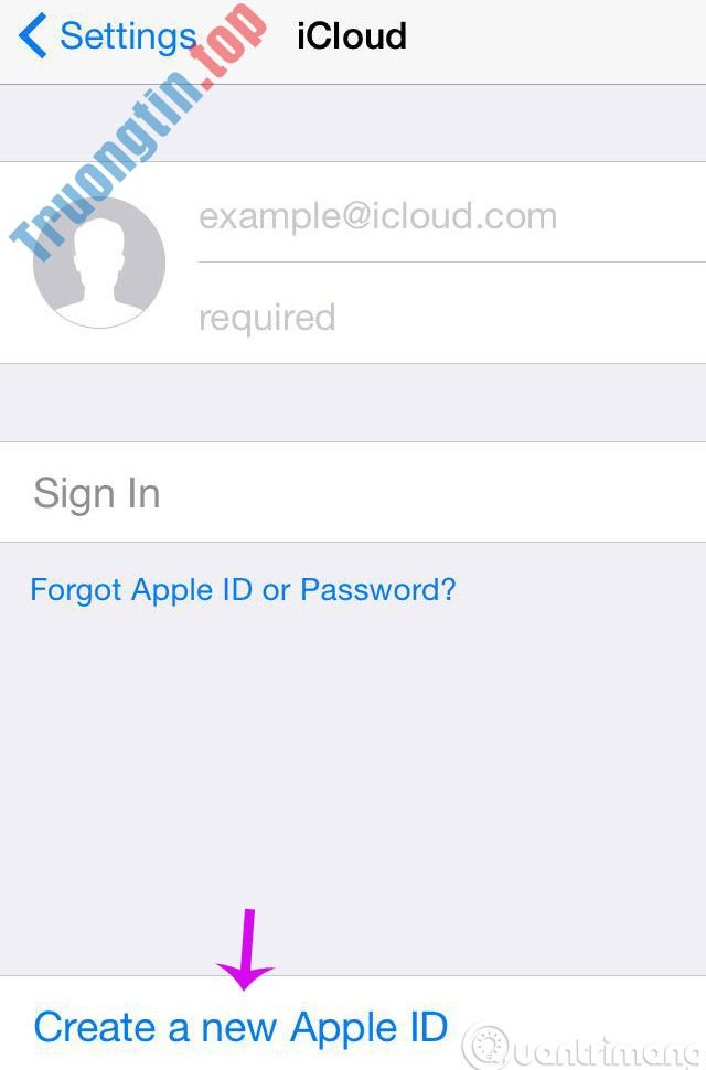 Cách&nbsp;tạo&nbsp;tài&nbsp;khoản&nbsp;iCloud&nbsp;miễn&nbsp;phí&nbsp;trên&nbsp;điện&nbsp;thoại