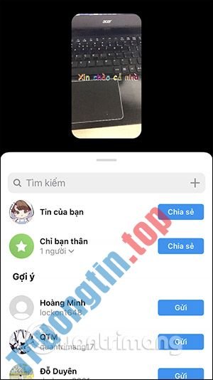 Cách tạo chữ màu cầu vồng trên Story Instagram