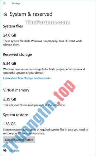 Cách&nbsp;xem&nbsp;mức&nbsp;sử&nbsp;dụng&nbsp;bộ&nbsp;nhớ&nbsp;của&nbsp;các&nbsp;ổ&nbsp;trong&nbsp;Windows&nbsp;10