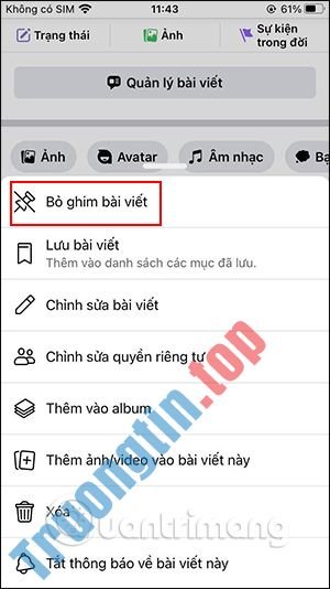 Cách&nbsp;ghim&nbsp;bài&nbsp;viết&nbsp;trên&nbsp;Facebook&nbsp;cá&nbsp;nhân