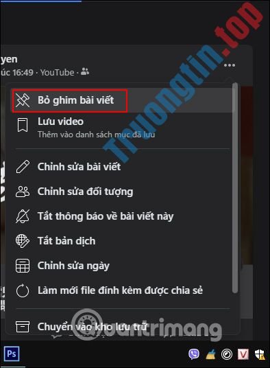 Cách&nbsp;ghim&nbsp;bài&nbsp;viết&nbsp;trên&nbsp;Facebook&nbsp;cá&nbsp;nhân