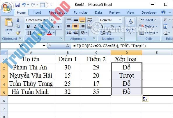 MS&nbsp;Excel&nbsp;-&nbsp;Bài&nbsp;15:&nbsp;Khai&nbsp;thác&nbsp;sức&nbsp;mạnh&nbsp;của&nbsp;hàm&nbsp;IF&nbsp;trong&nbsp;Excel