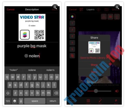 Cách&nbsp;sử&nbsp;dụng&nbsp;mã&nbsp;QR&nbsp;trong&nbsp;Video&nbsp;Star