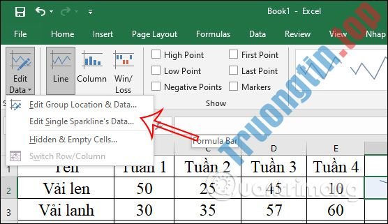 Cách&nbsp;tạo&nbsp;biểu&nbsp;đồ&nbsp;mini&nbsp;Sparklines&nbsp;trong&nbsp;Excel&nbsp;2010,&nbsp;2019