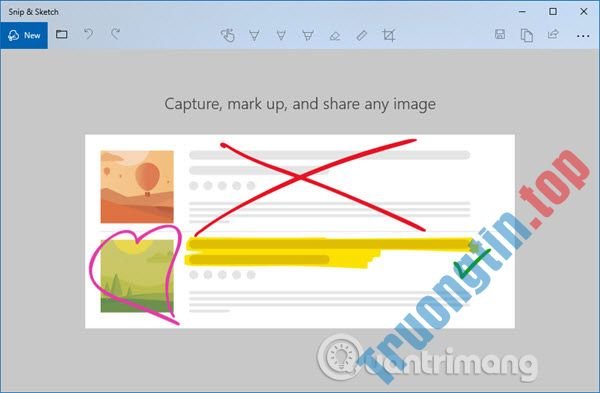 Cách&nbsp;sử&nbsp;dụng&nbsp;Snip&nbsp;&&nbsp;Sketch&nbsp;trên&nbsp;Windows&nbsp;10