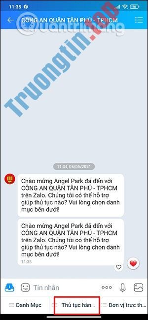 Cách&nbsp;làm&nbsp;CCCD&nbsp;tạm&nbsp;trú&nbsp;gắn&nbsp;chip&nbsp;trên&nbsp;Zalo