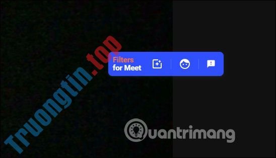 Cách dùng filter trên Google Meet