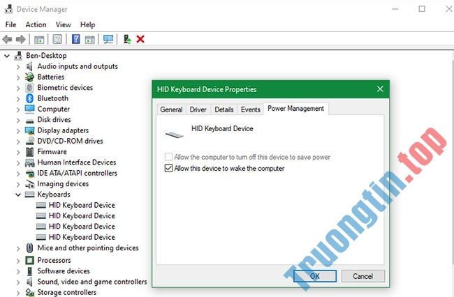 what is hid keyboard device windows 10
