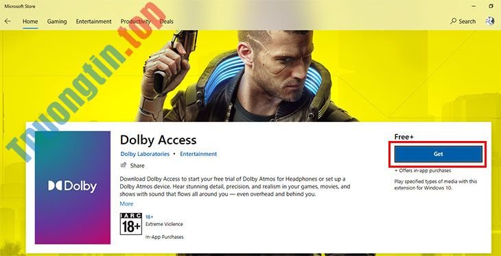 Cách&nbsp;cài&nbsp;đặt&nbsp;Dolby&nbsp;Access&nbsp;miễn&nbsp;phí&nbsp;trên&nbsp;máy&nbsp;tính&nbsp;Windows&nbsp;10