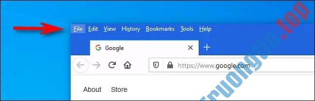 Cách&nbsp;hiển&nbsp;thị&nbsp;thanh&nbsp;menu&nbsp;tùy&nbsp;chọn&nbsp;trong&nbsp;Firefox&nbsp;Windows&nbsp;10&nbsp;hoặc&nbsp;Linux