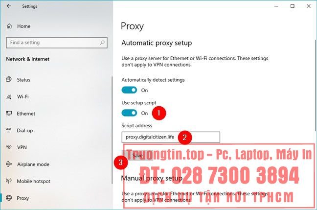 Cách&nbsp;cấu&nbsp;hình&nbsp;cài&nbsp;đặt&nbsp;proxy&nbsp;server&nbsp;trong&nbsp;Windows&nbsp;10