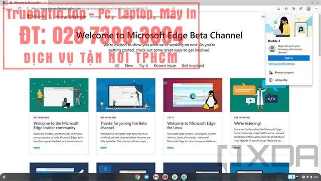 Cách cài đặt Microsoft Edge trên Chromebook