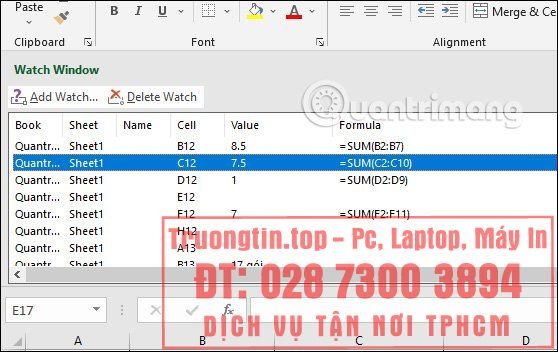 Cách&nbsp;mở&nbsp;cửa&nbsp;sổ&nbsp;quản&nbsp;lý&nbsp;công&nbsp;thức&nbsp;trong&nbsp;Excel